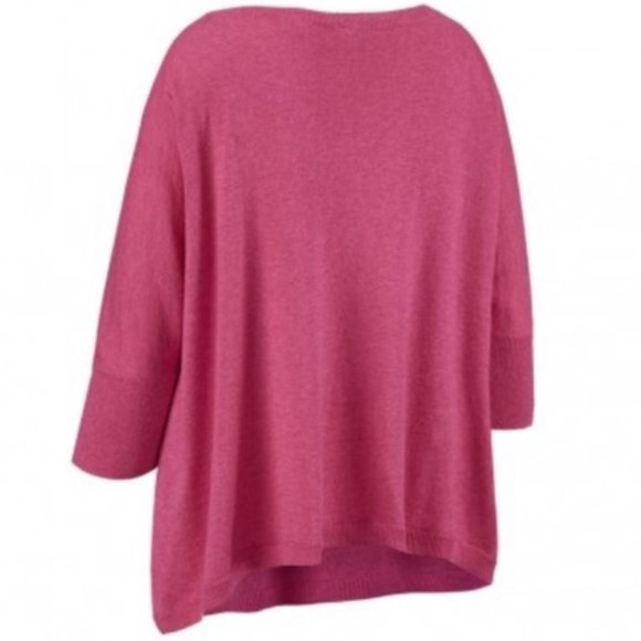 CAbi 5279 Pink Cartwheel Pullover Sweater Medium EUC - Picture 4 of 10